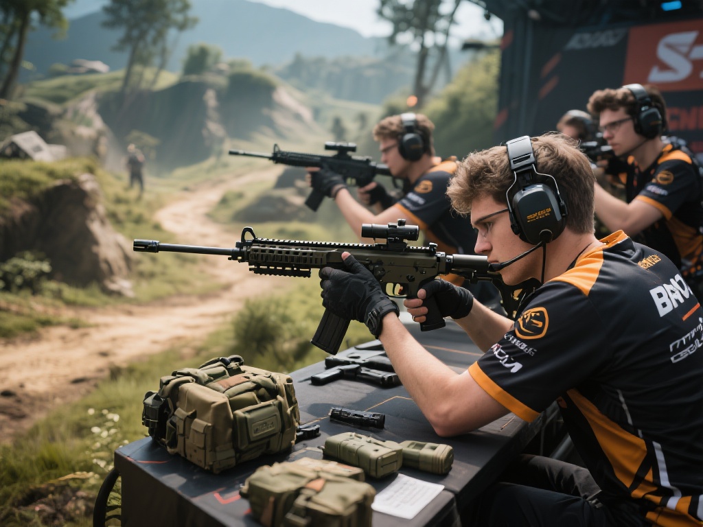 资源的搜集、战略的制定以及精确的射击技巧构成了射击