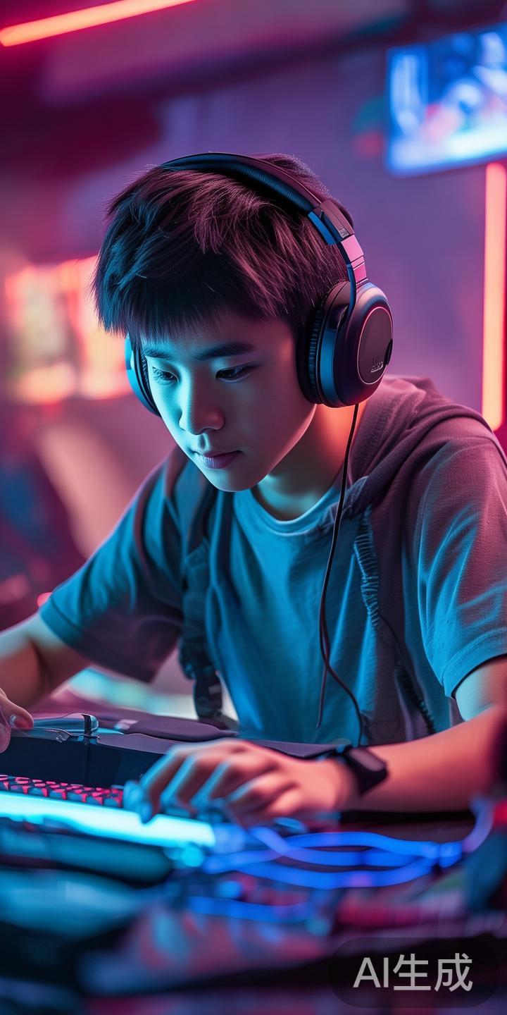 以这位名叫李强的电竞男孩为例，他最初只是为了打发时